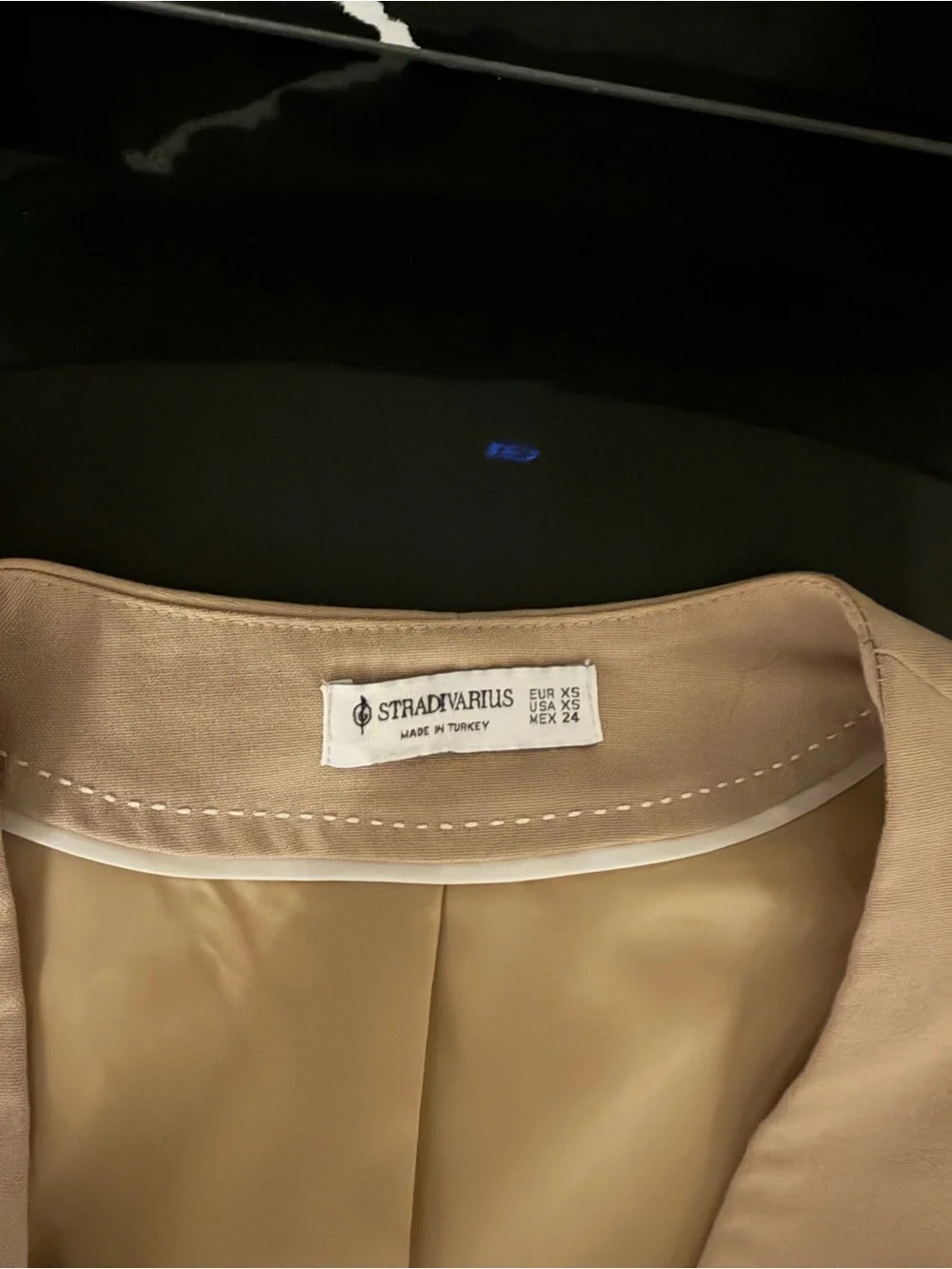 stradivarius classic beige